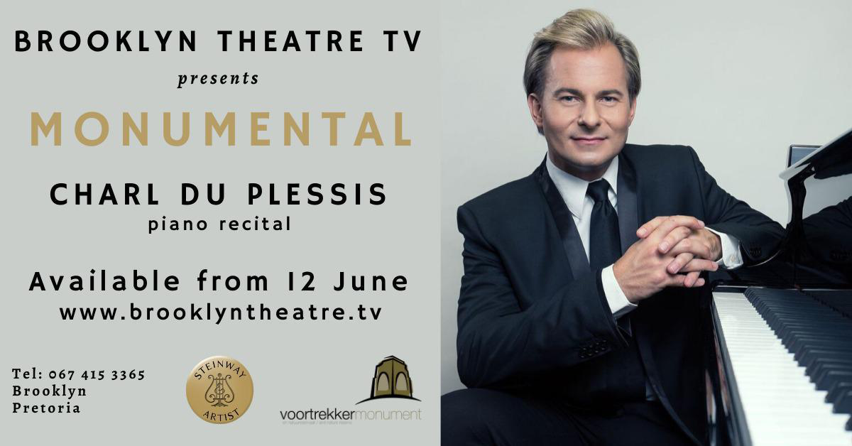 MONUMENTAL Charl du Plessis Piano Recital at the Voortrekker Monument Thumbnail