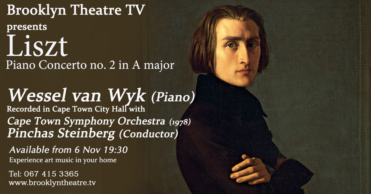 WESSEL VAN WYK  Liszt Piano Concerto no. 2 in A major Thumbnail